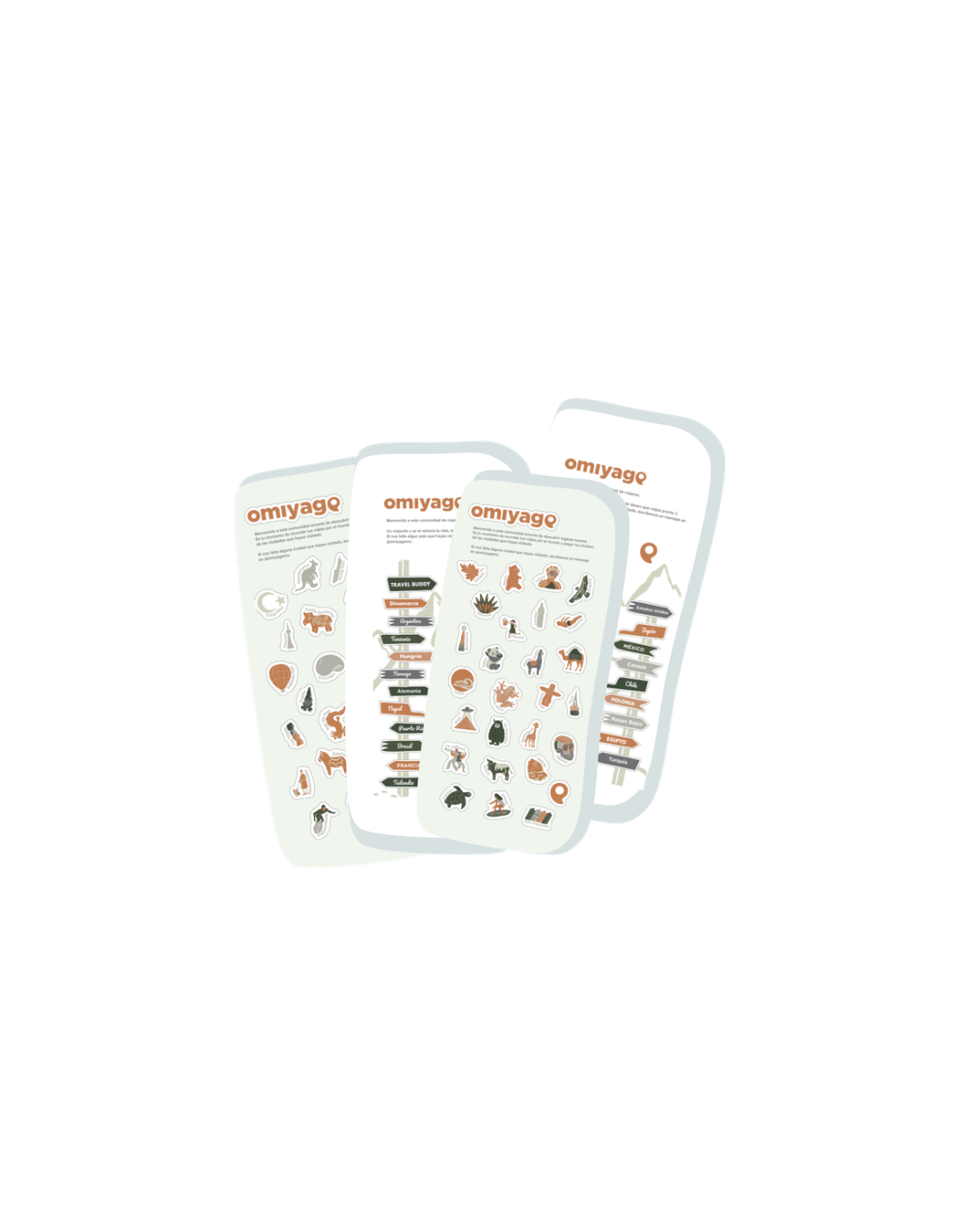 Sticker Coleccion 2026 Ciudades /Paises