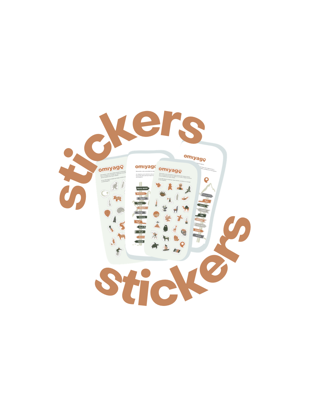 Sticker Coleccion 2026 Ciudades /Paises